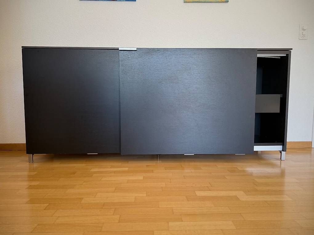 Ligne Roset Büffets: Ligne Roset Sideboard in Eiche schwarz  zeitloses Design – Gebraucht aus St. Gallen von bonoart 1