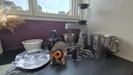 Titanium Chef Baker XL Silber inkl. Eisbereiter & Reibe