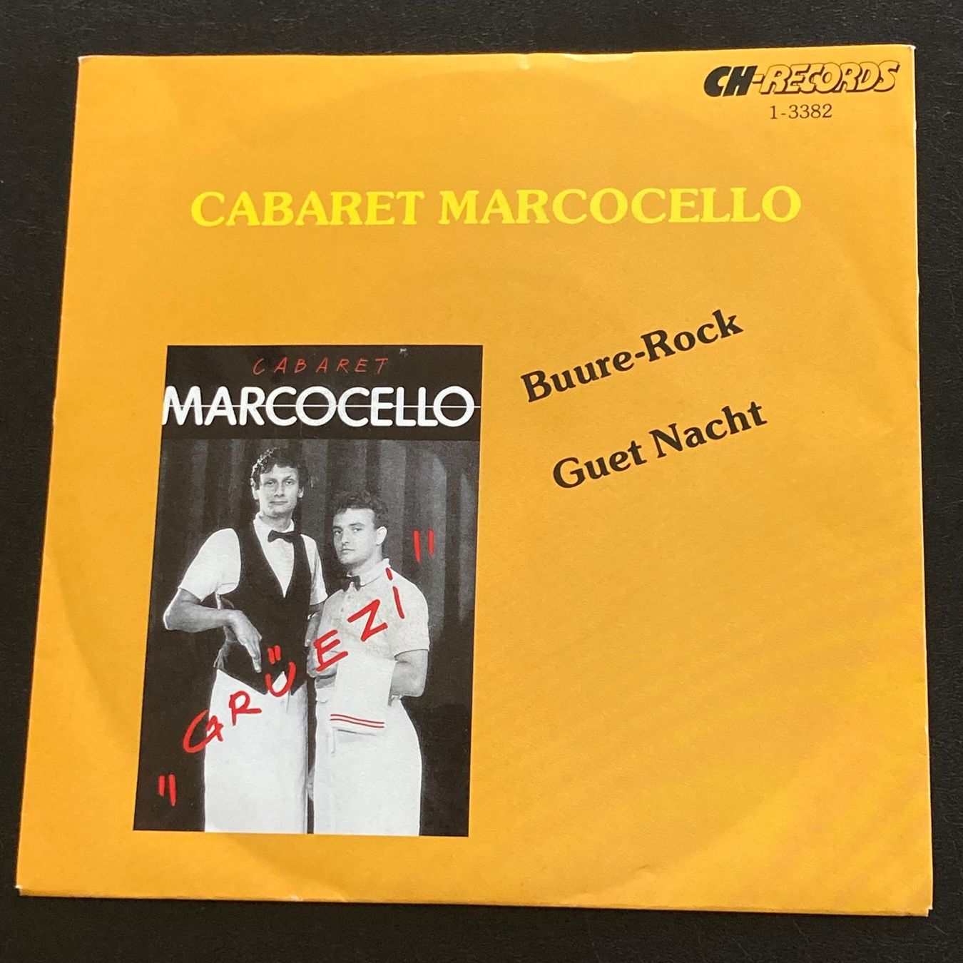 Schallplatten: Cabaret Marcocello - Buure-Rock, 7" – Gebraucht aus Bern von Ntsamina