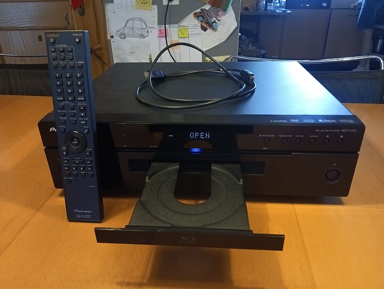 Tous les DVDs: Pioneer BDP-51FD Blu-ray-Player – D'occasion à Frauenfeld par Mungg 8