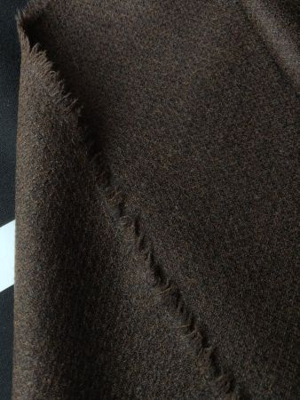 Top italienischer Merino Stoff 1.80x1.50m marrone mélange