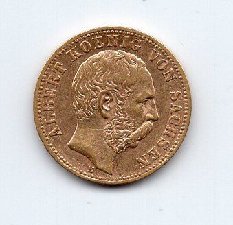 Tutti le monete: (31) Sachsen 10 mark 1878 Gold – Usato da Rüthi (Rheintal) venduto da erdnuessli1 2