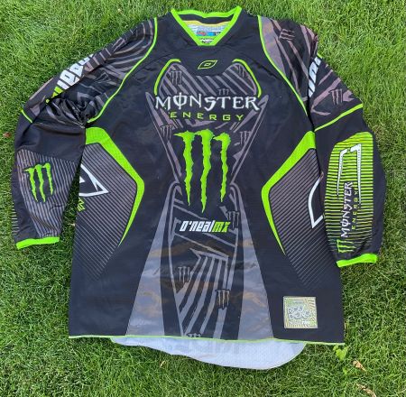 O'Neal MX Jersey Monster Energy schwarz grün Grösse XL