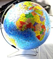 Globus Puzzle 3D