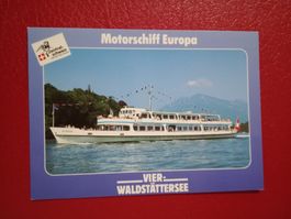 AK Schiff Vierwaldstättersee MS Europa