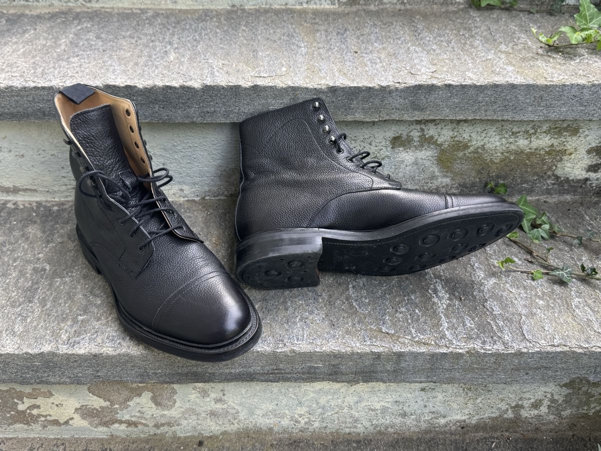 Scarpe da uomo: Barker Donegal Black Grain — EU43.5 – Usato da Penthalaz venduto da yellowgolf