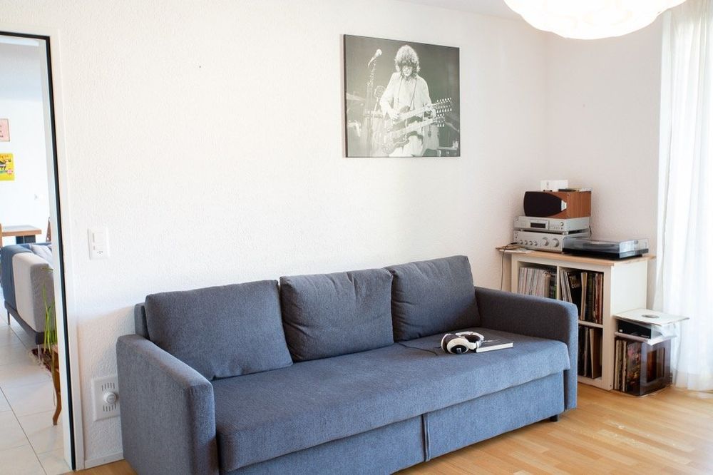 Kaum gebrauchtes Ikea Bettsofa FRIHETEN incl. Topper Kaufen auf Ricardo