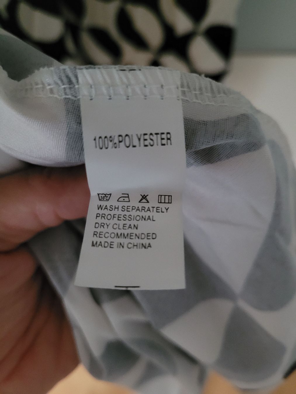 Vestiti: Sommerkleid lang, mit geometrischem Muster, Grösse M  – Usato da Büren NW venduto da nie_k6382 3