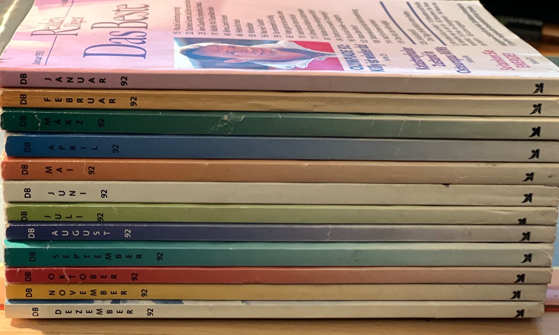 Zeitschriften & Magazine: Reader's Digest DAS BESTE Jan-Dez 1992 – Gebraucht aus Winterthur von Buchecke_54 5