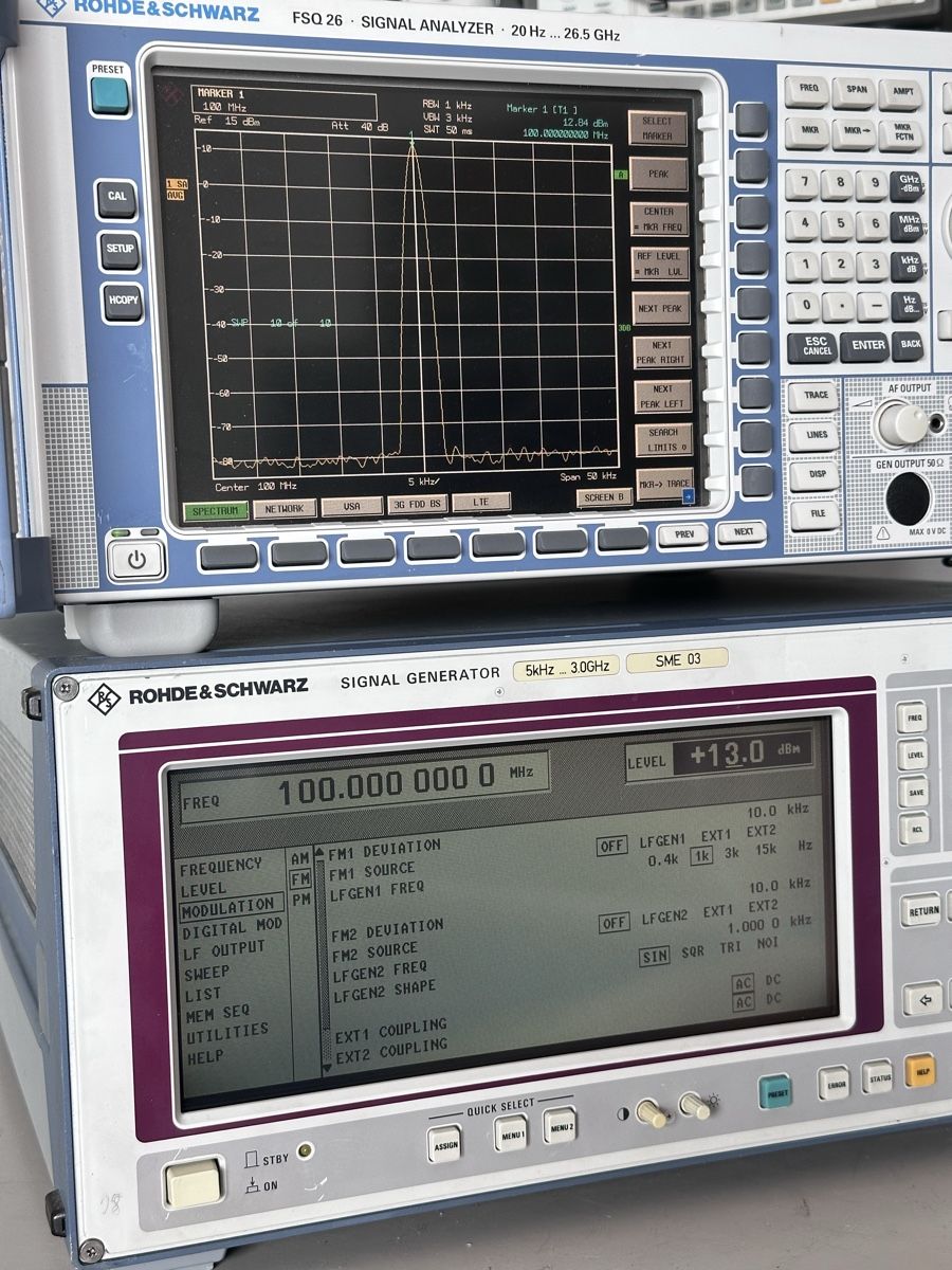 Misurare: Rohde&Schwarz SME03 Signal Generator – Usato da Nottwil venduto da Hb9xxx 4
