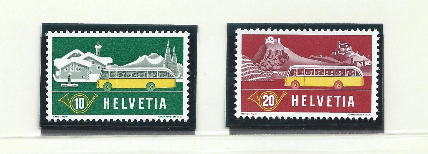 Tutti i francobolli: SUISSE 1953 - Postes alpestres ** – Nuovo (secondo la descrizione) da Bussigny venduto da jacky1953
