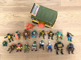 tmnt vintage ninja turtles 90er 80er sammlung rest rar vtg