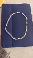 Collier de perles fresh d’eau douce fermoir Arg