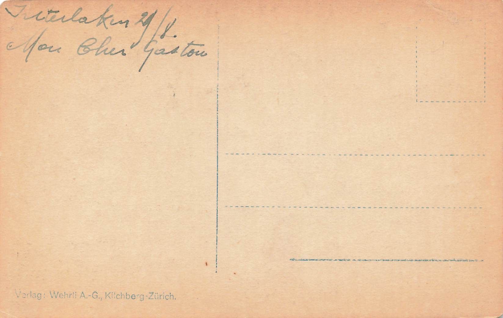 Cartoline postali: Grindelwald Wetterhorn – Usato da Biasca venduto da Blenio71 1