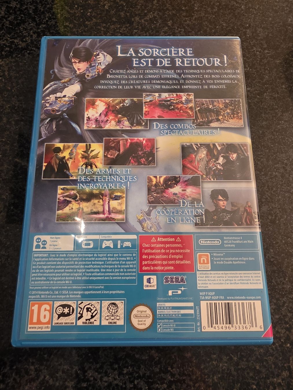 Spiele: Bayonetta 2 Wii U – Gebraucht aus Chavornay von Crash37 1