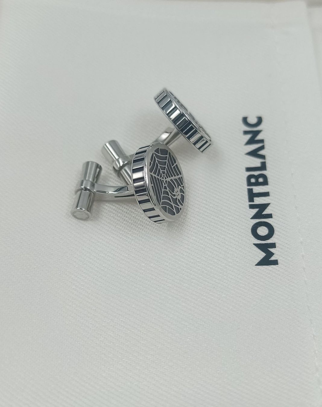 Montblanc Manschettenknöpfe: MONTBLANC MANSCHETTENKNÖPFE "SPIDER" – Neu (gemäss Beschreibung) aus Luzern von EdiGem 4