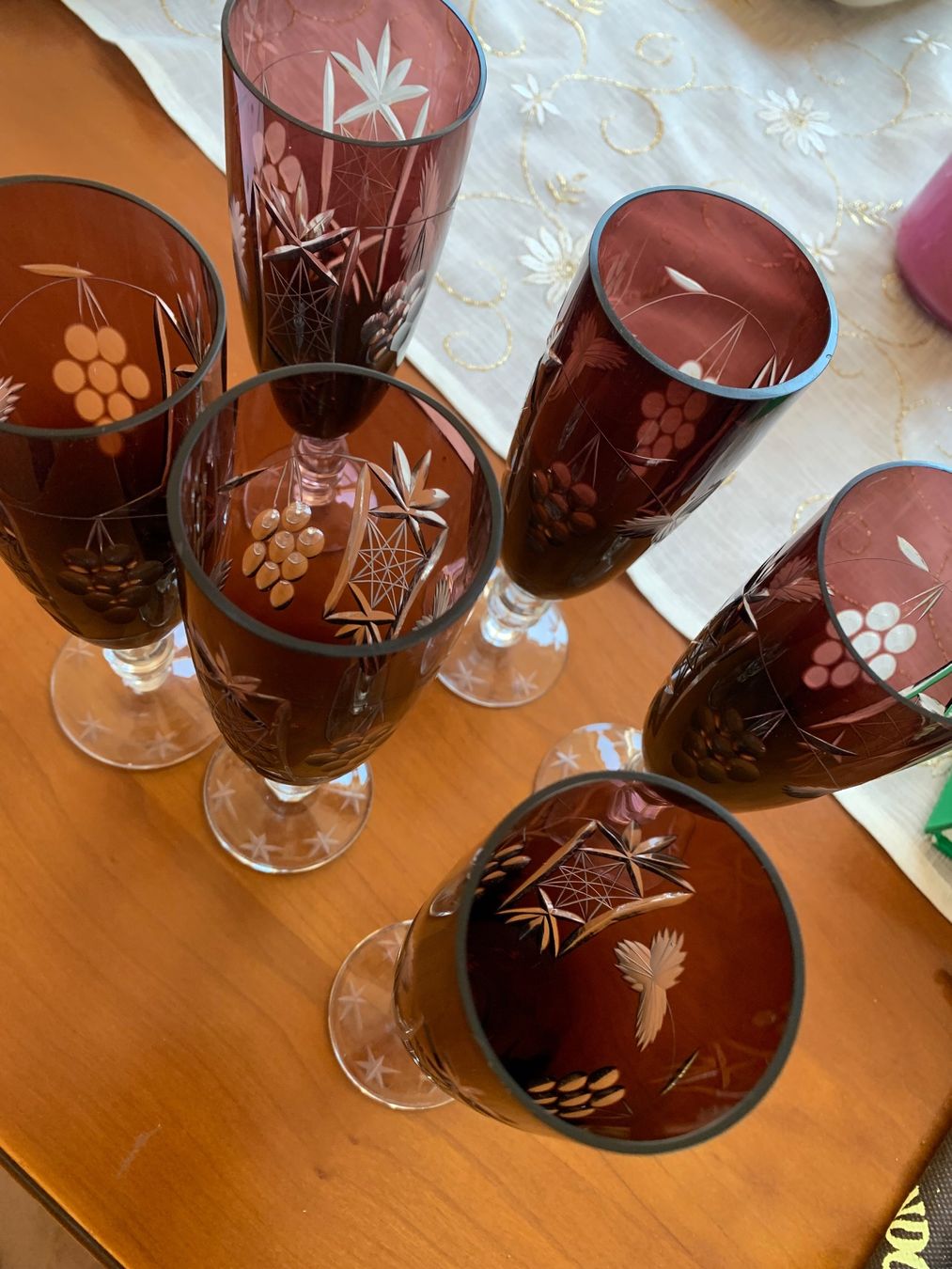 Bicchieri: Böhemen kristal sektgläser – Usato da Allschwil venduto da pcar25