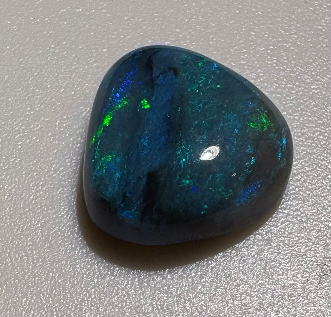 Pietre preziose: Australischer Black-Opal Lightning Ridge, Grösse ca.10mm!Top – Nuovo (secondo la descrizione) da Wilen b. Wil venduto da Tschirio 3