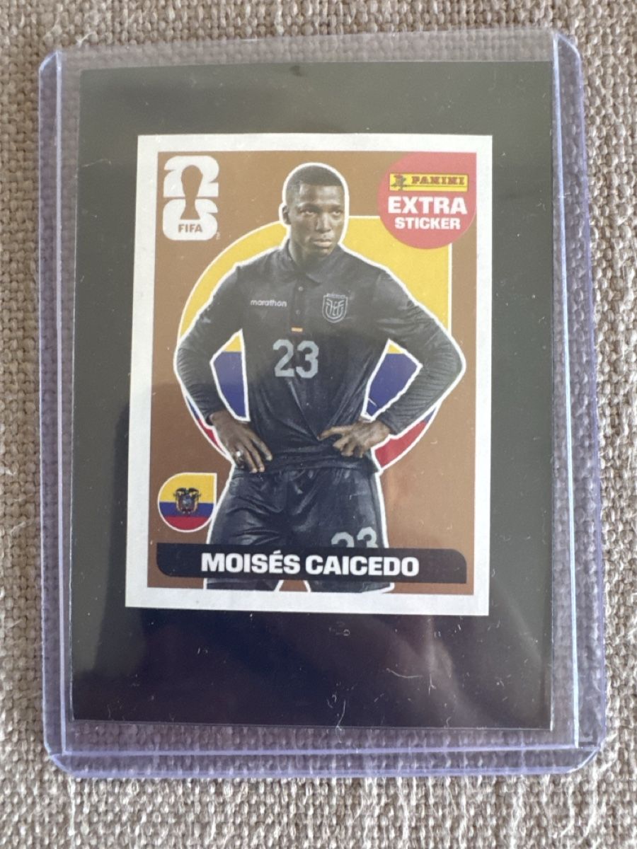 Panini Sammelbilder & Trading cards: WM 2026 extra Sticker Moisés Caicedo Bronze – Neu (gemäss Beschreibung) aus Zürich von Stg7 2