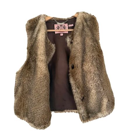 Juicy Couture Synthetikpelz Lange weste