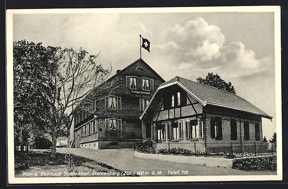 Cartoline postali: Sternenberg, Kur- und Gasthaus Sonnenbad – Usato da Berlin venduto da bartko-reher