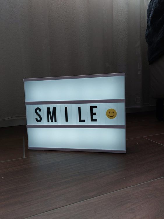 Leuchttafel mit Buchstaben Kaufen auf Ricardo