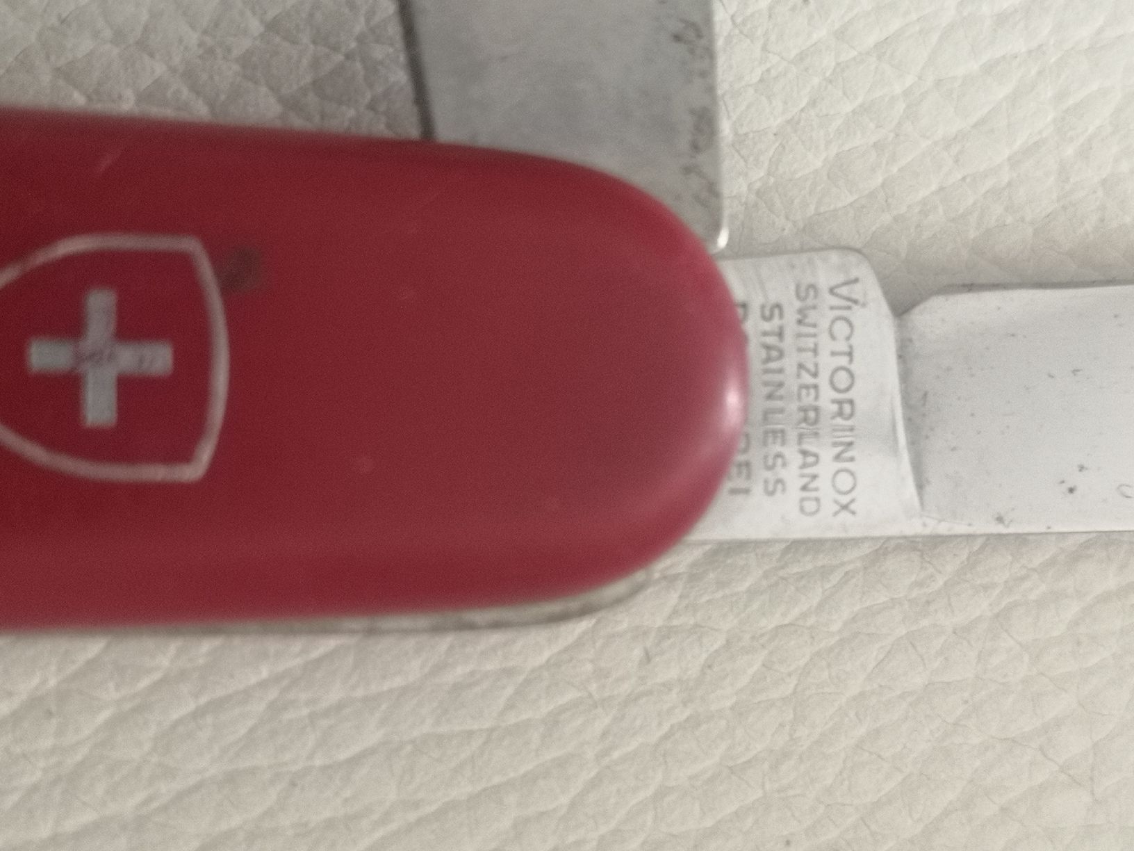 Victorinox Coltelli tascabile: Victorinox Recruit Offiziersmesser rot – Usato da Belp venduto da mar_76s8 3