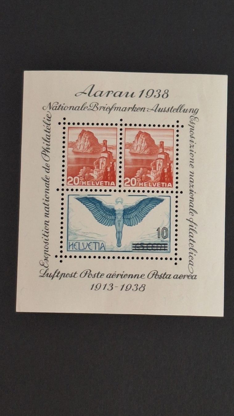 Alle Briefmarken: 1938,Nr.W11,Block *, – Neu (gemäss Beschreibung) aus Pratteln von walti-6060