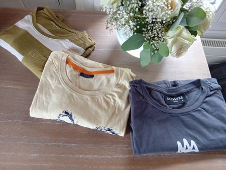 3er Set Herren T-Shirts, Grösse M,