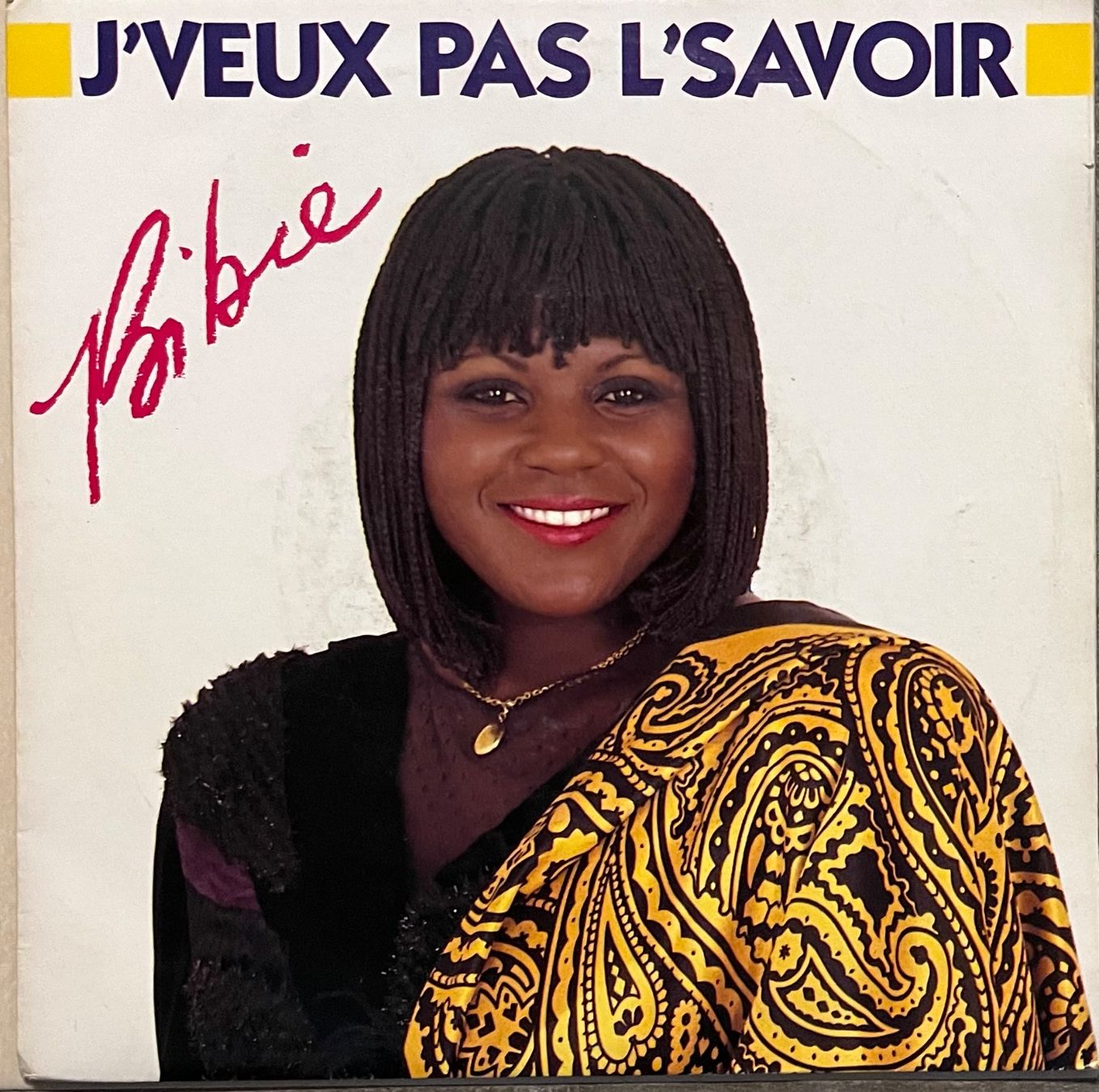 Schallplatten: BIBIE - J'VEUX PAS L'SAVOIR – Gebraucht aus Bussigny von vinyl-pas-cher