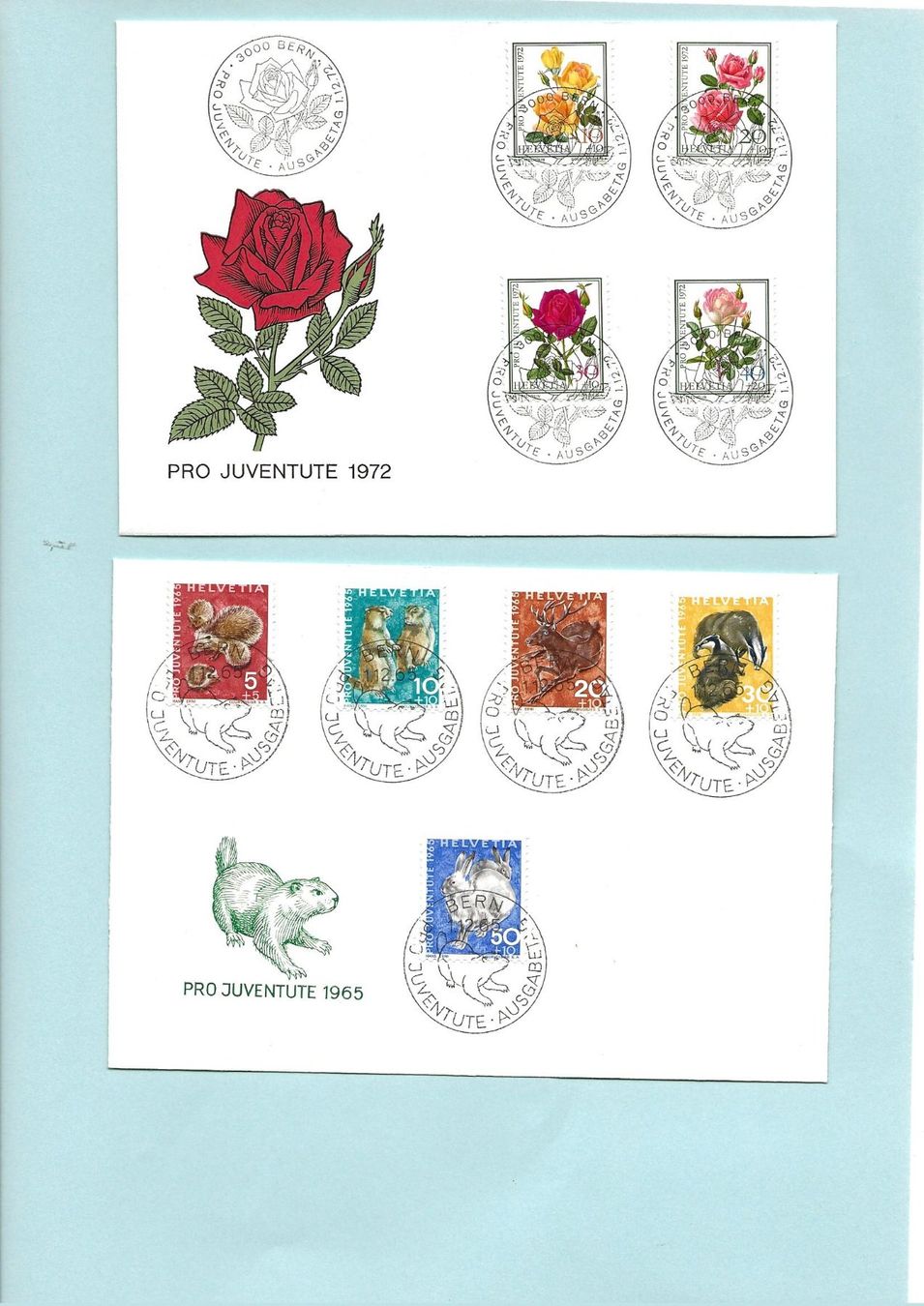 Tutti i francobolli: Vollstempel ET Briefe CH – Usato da Schlieren venduto da Sternstunde2