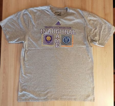 Adidas Orlando City T-Shirt XL, Top Zustand, Grau