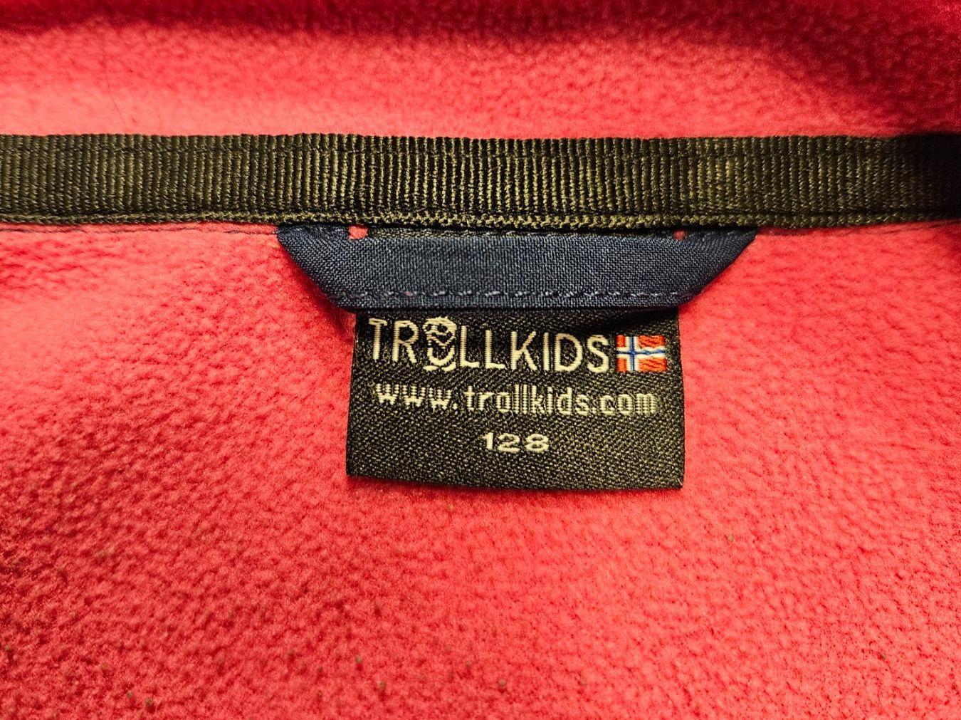 Altro abbigliamento per bambino: Trollkids Softshellweste Gr. 128, Top Zustand, Kinder – Usato da Waltenschwil venduto da sattelschrank 1