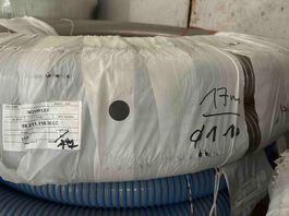 Stabiler Saug- & Druckschlauch aus PVC, transparent, ID110mm