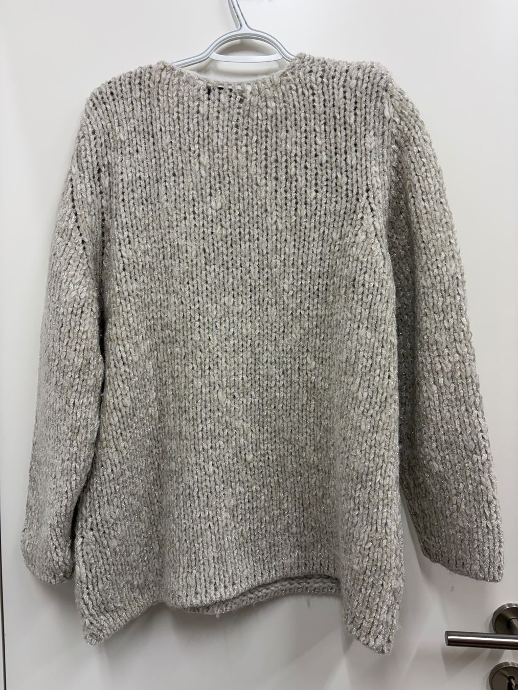 Maglioni & Felpe: Gran Sasso Damen-Pullover,  grob gestrickt mit Glitzergarn – Usato da Uitikon Waldegg venduto da SanjaR 1