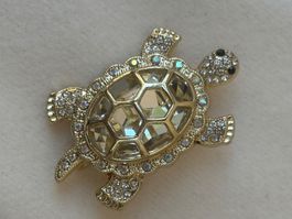 Luxus Elegante  Brosche Farbe: Gold