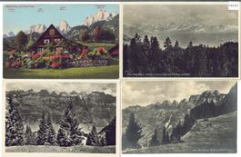 4 AK - Churfirsten