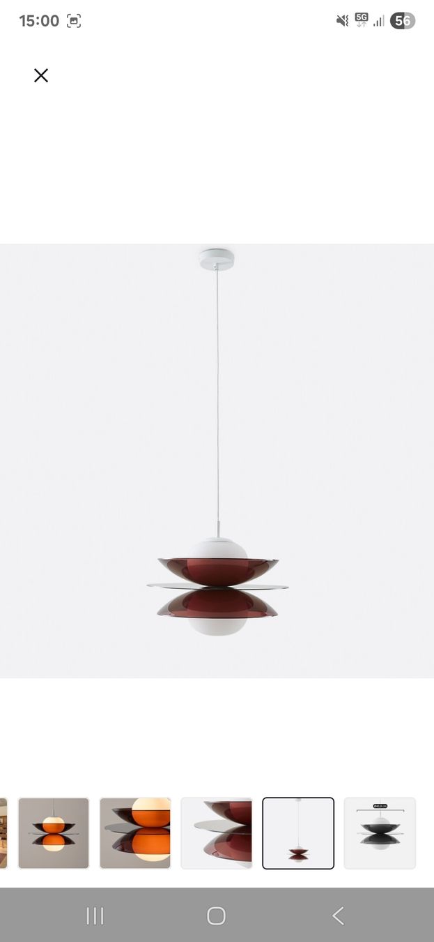 La Redoute Kronleuchter & Deckenlampen: Hängeleuchte aus Plexiglas & Opalglas – Neu (gemäss Beschreibung) aus Beromünster von DSinske333 1