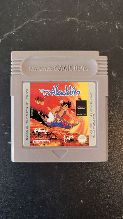 ALADDIN complet CIB OVP EUR Nintendo game boy en boite
