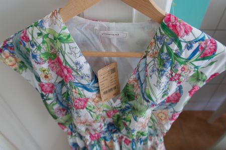 Promod - robe en coton / Baumwollkleid - 38 - NEU