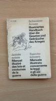 Schweizer Armee Handbuch Gesetze und Gebräuche des Krieges