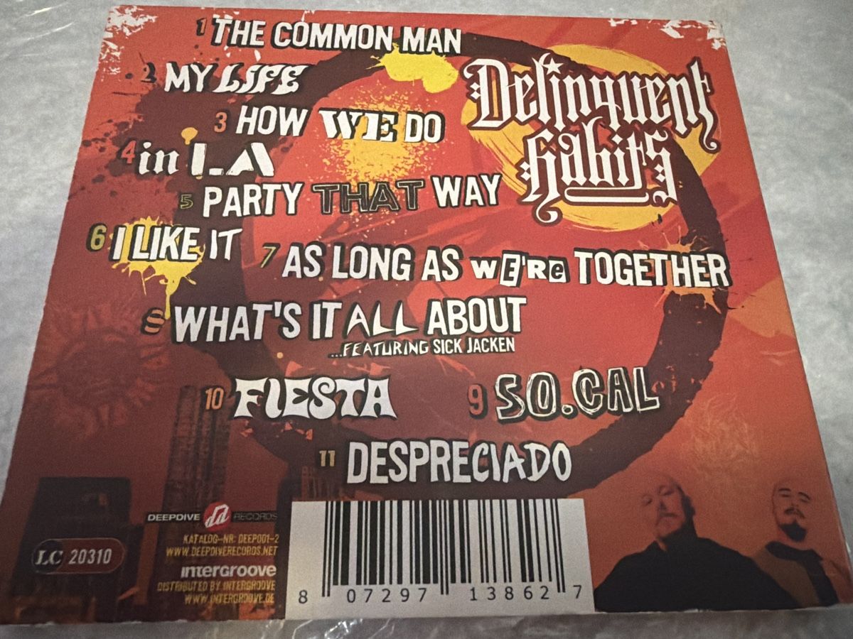 CD: Delinquent Habits – Usato da Zürich venduto da Collector69 1