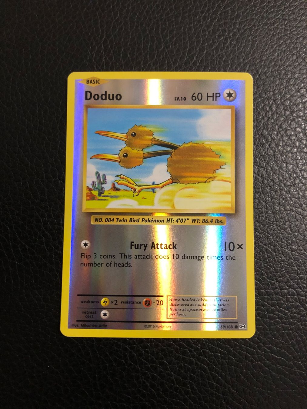 Pokémon Carte collezionabili: Evolutions Doduo reverse 69/108 NM Ab 1 – Usato da Paradiso venduto da Pkmn10
