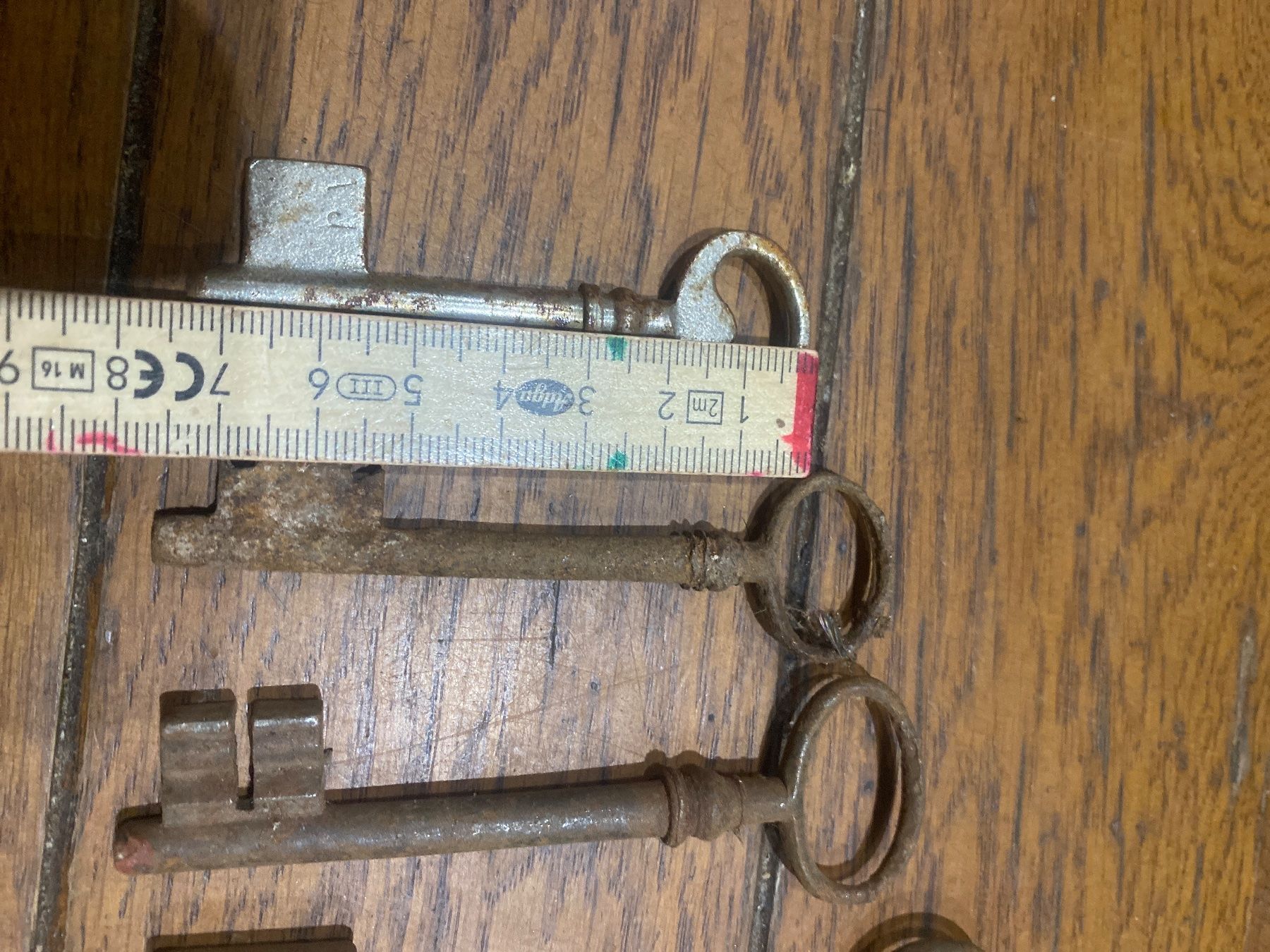 Chiavi: Lot clé clef ancienne 7-12cm V – Usato da Lajoux JU venduto da Briard0 3