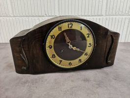 Mid Century, Kaminuhr Buffetuhr 1940er Standuhr Pendeluhr