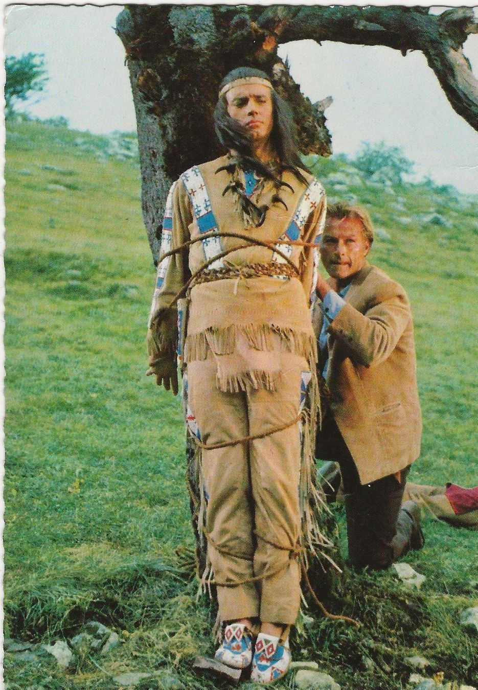 Ansichtskarten: Film,Winnetou,Pierre Brice,Lex Barker – Gebraucht aus Frauenfeld von Merk52