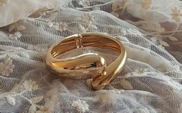 Eleganter Armreif, 18k vergoldet