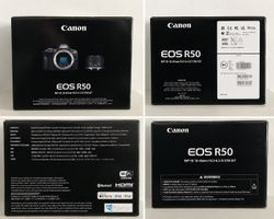 Canon EOS R50 Kit (RF-S 18–45 mm IS STM) NEU