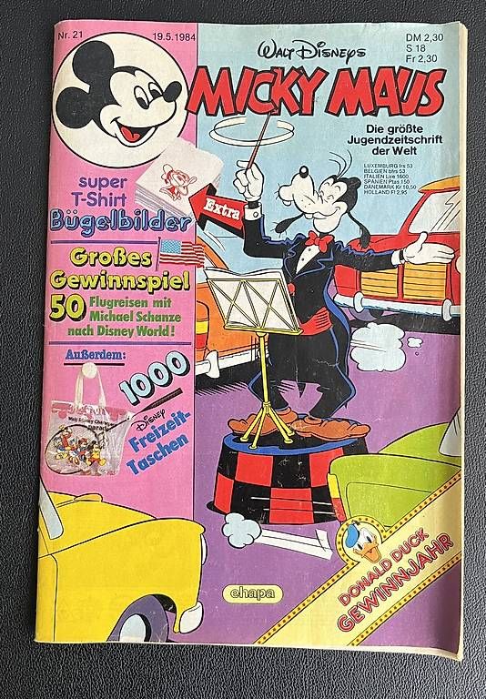 Comics: Micky Maus Heft Nr. 21/1984 – Gebraucht aus Bern von daskannweg
