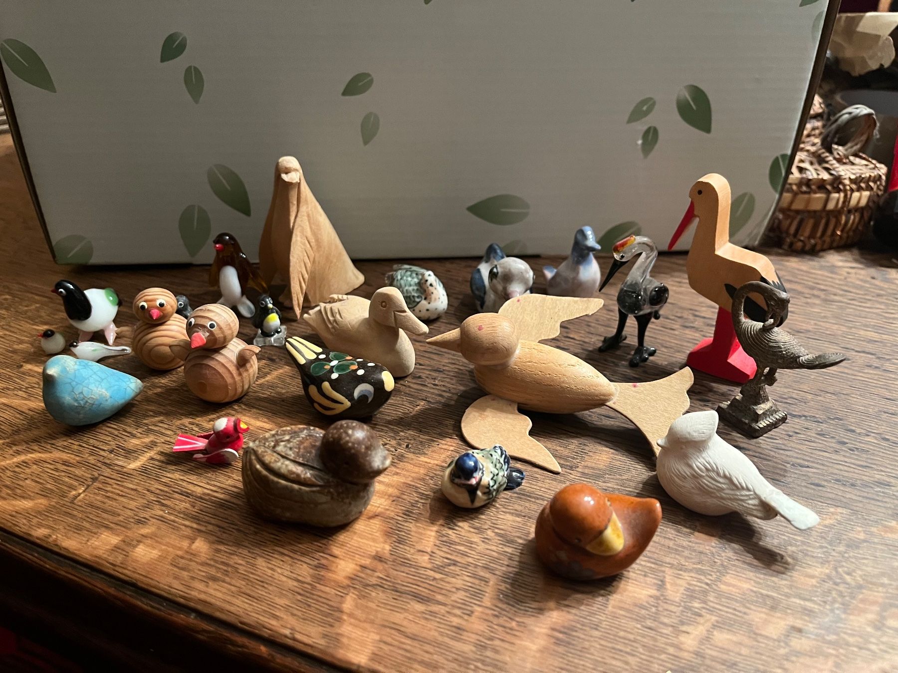 Statuette: Vogelsammlung Miniaturen – Usato da Urnäsch venduto da schneewittli.